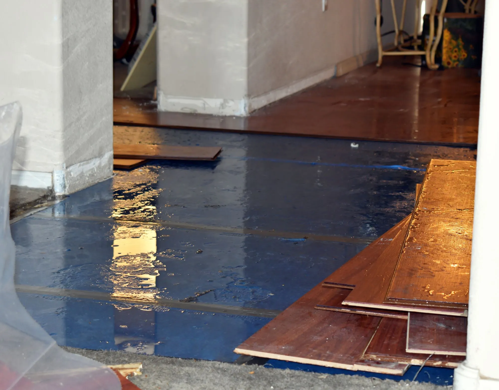 Water damage restoration